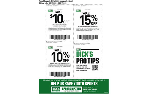 Dick's Sporting Goods Coupon