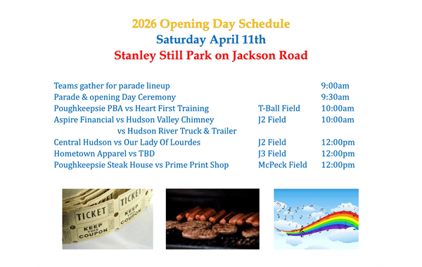 2026 Opening Day Schedule